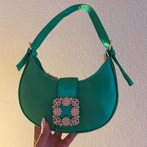Emerald Green Designer Women's Bag